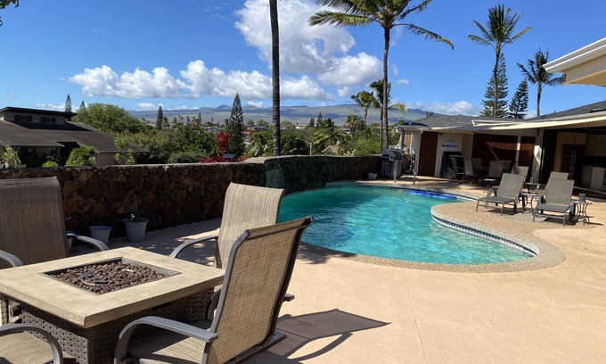 Waikoloa House | Mini resort; house with salt water private pool, near the best beaches!