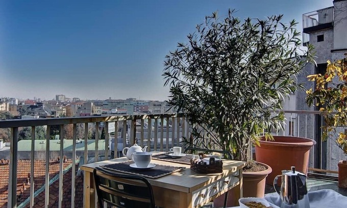 Tre Torri Bed & Breakfast | Mita Milano Rooms with Terrace