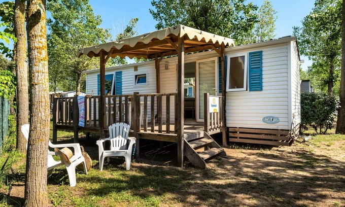Saint-Yvi House | Mobil-home | Classic XL | 3 Ch. | 6 pers. | Raised terrace | A/C