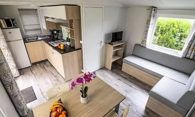 Touquin House | Mobil-Home Privilège Noya 4 Rooms 6 People + TV