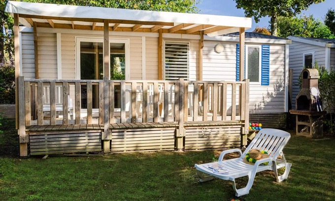 Clohars-Fouesnant House | Mobile home ● Aufgehobene Terrasse