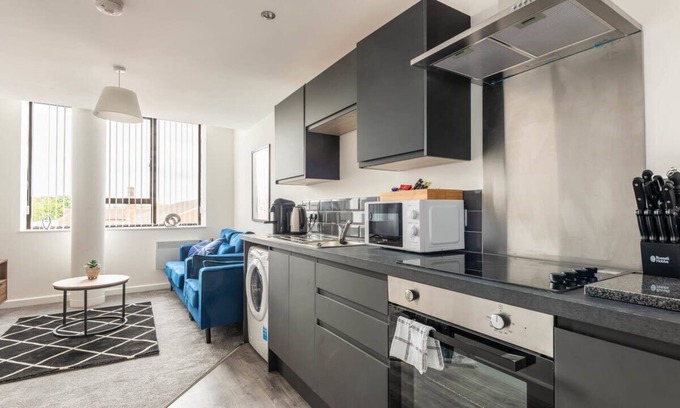 Retford Apartment | Modern 1 Bed Apartment in Central Retford