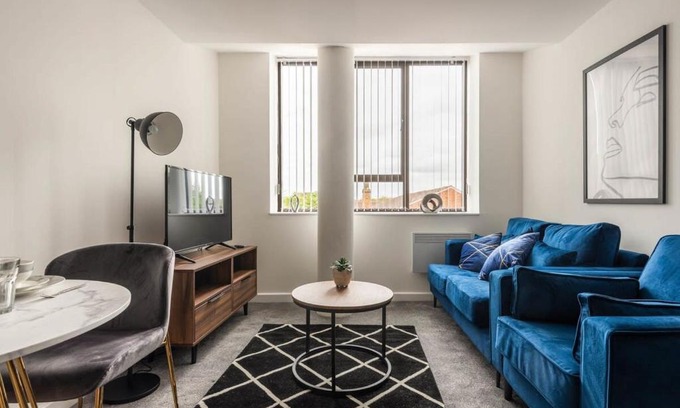 Retford Apartment | Modern 1 Bed Apartment in Central Retford