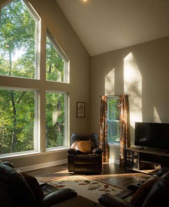 Rockbridge House | Modern 2 BD cabin with hot tub & Games & Central Loc