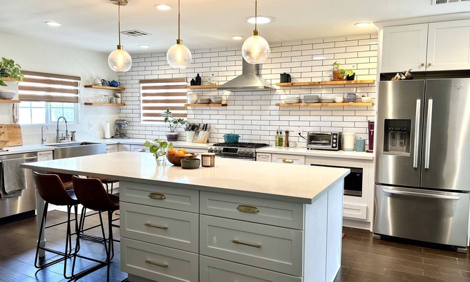 East Whittier House | Modern 3 BR Home with Entertaining Kitchen & Patio