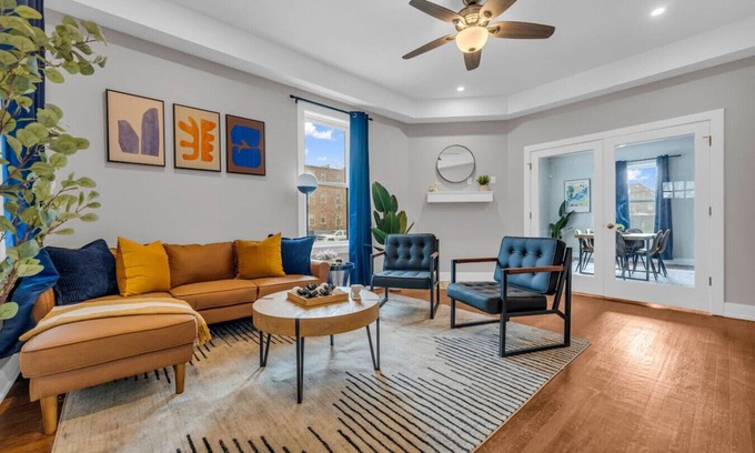 New Center Detroit House | Modern 4BR Home in Detroit's New Center