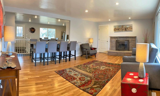 Millcreek House | Modern 7-Bedroom Home with a Game Room