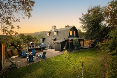 Yosemite Forks House | Modern A Frame,20min Yosemite,Sunset View, PetOkay