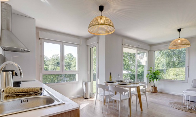 Seynod Apartment | Modern Apt with Garden & Parking Near Annecy