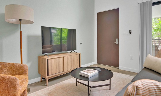 Capitol Hill Apartment | Modern Capitol Hill 1BR w/ Patio & W/D, nr Governor's Park, by Blueground