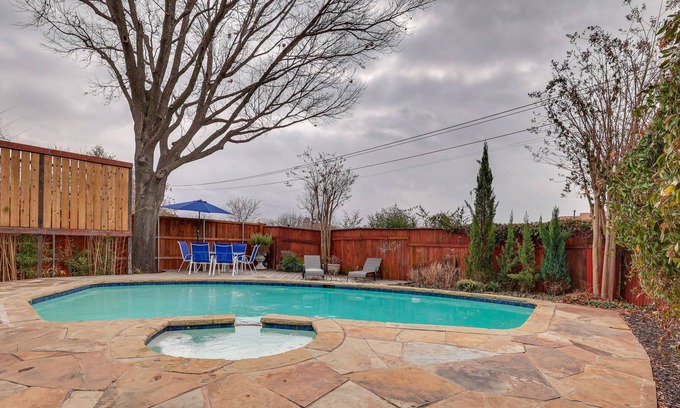 Northeast Carrollton House | Modern Carrollton Home - Private Pool & Grill