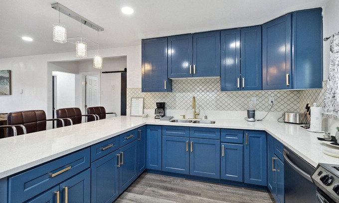 Palmdale House | Modern City Ranch Family Home Access by Dirt Road