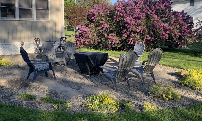 Penn Yan House | Modern Colonial Home Walking Distance to Town & Outlet Trail
