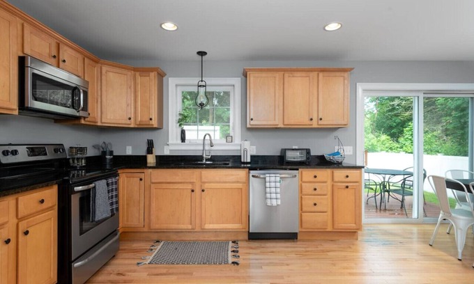 Westbrook House | Modern Comfort: Game Room & Access to Portland