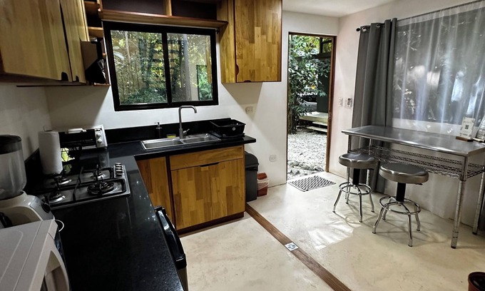 Playa Hermosa Cobano Cabin | Modern Casita in the jungle. Steps to the Beach.