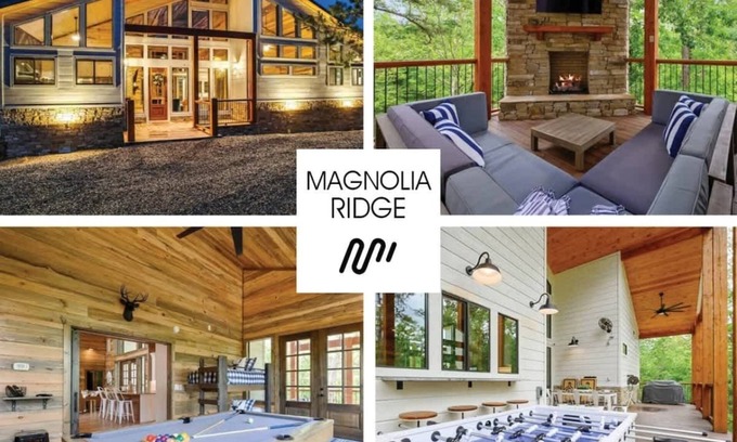 Golden Cabin | Modern Farmhouse - Arcades - Hot Tub