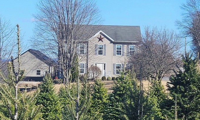 Middleburg House | Modern Farmhouse, Country Getaway, Christmas Tree Farm,Beautiful Views & Hot Tub