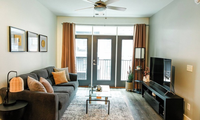 North Capitol Apartment | Modern Germantown Stay - Walkable, Quiet & Central