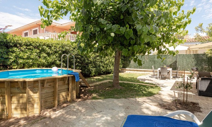 Muro House | Modern Holiday Home “Casa Enriqueta” with Sea View, Garden, Terraces & Pool