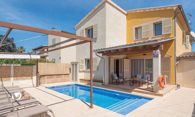 es Bacares Villa | Modern holiday house with private pool and close to the beach, Alcudia, Mallorca