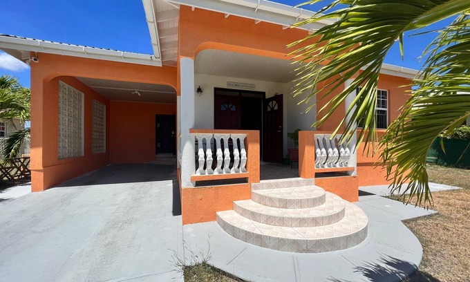 Oistins House | Modern Home Close to Beach, Oistins, Surfing. Secondary Rental on Premises.