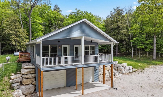 Fish Creek Cabin | Modern home on Private wooded lot in Fish Creek!