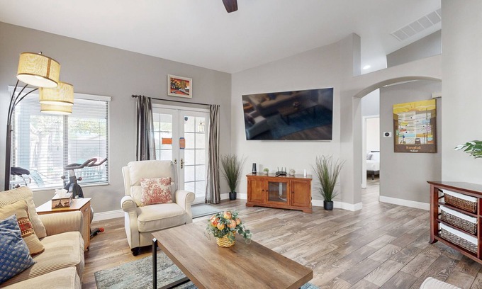 South Mountain House | Modern home with large yard, mountain views, & convenient location