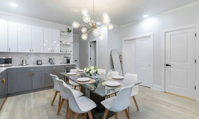 McGinley Square Condo | Modern Jersey City Getaway - Art & Family Fun!