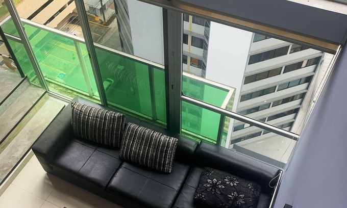 El Cangrejo Condo | modern Loft in city centre with amazing views - in the Financial District -