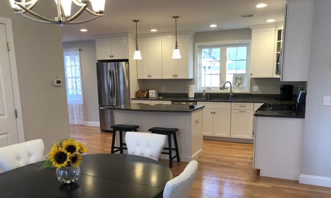Cedar Bushes House | Modern Manomet Beachouse - Private Beach Association - Newly Finished Basement