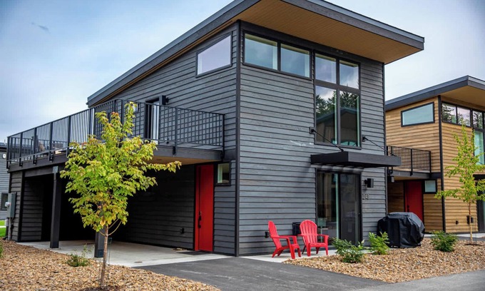 Whitefish House | Modern Mountain Townhouse at The Quarry