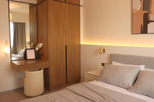 Bagumbayan Apartment | Modern Nordic 1 Bedroom Condo near Eastwood, Quezon City