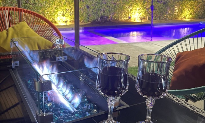 Racquet Club West House | Modern Oasis Home in Palm Springs - 5 beds