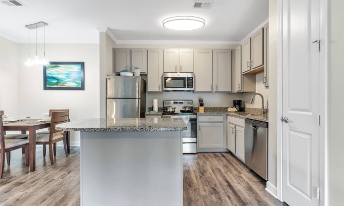 Hickory Apartment | Modern Oasis I Free Parking I Pool I Hawks