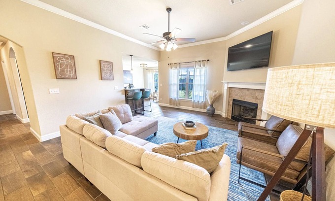 Bentonville House | Modern Oasis w/Fire Pit near Square and Bike Trails