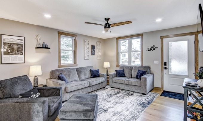 Eau Claire House | Modern On Main - Stylish Comfort Near Downtown