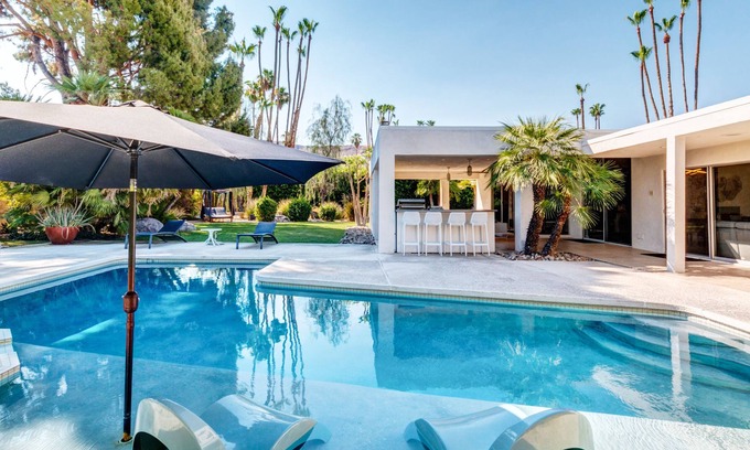 Indian Canyon House | Modern Pool Home in Indian Canyon Estates 4BD/3.5BT