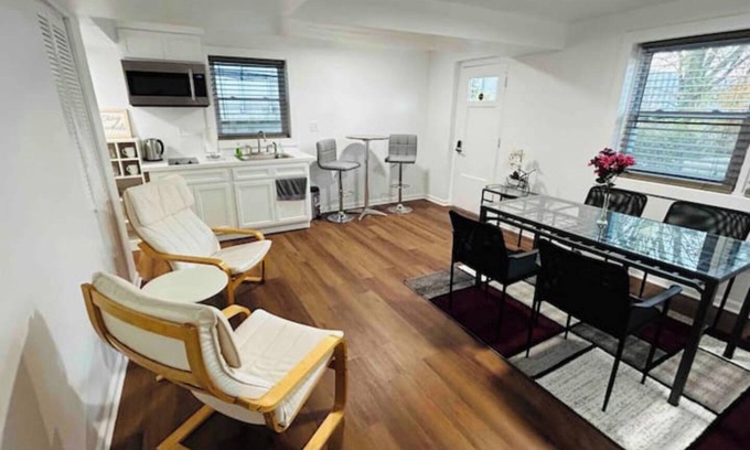 Fairfax House | Modern Private Basement Apartment.