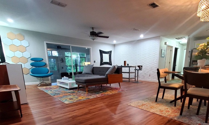 Citrus Springs House | Modern Rustic Golf Course Home in The Nature Coast