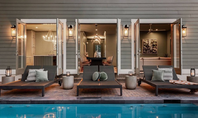 Thunderbolt House | Modern Savannah Homes | Heated Pool