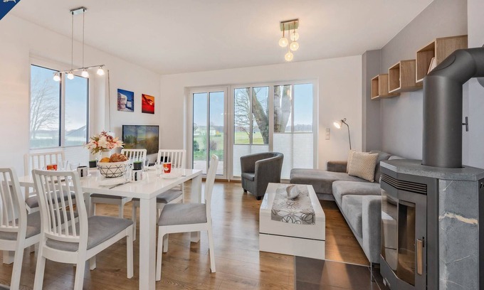Korswandt House | Modern semi-detached house in Korswandt with large garden - quiet and close to nature