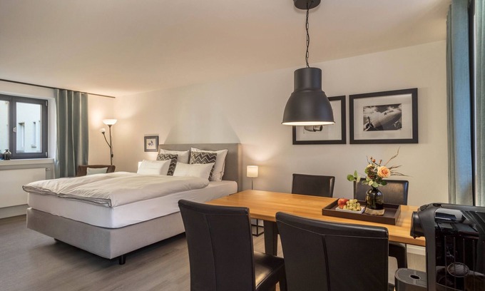 Wangen im Allgaeu Apartment | Modern Studio Apartment No. 15 in the City Center with Wi-Fi