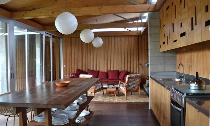 Tryphena House | Modern three bedroom house, located at Medlands, Great Barrier Island.