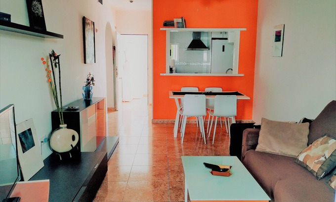 Puerto Rey Apartment | Modern VeraPlaya Apartment: Wifi + Pool + Garden