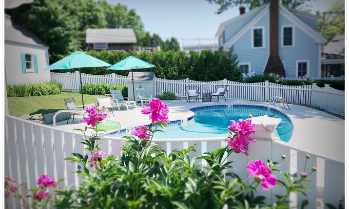 Ogunquit House | Modern Victorian House with Beautiful Pool in the Heart of Ogunquit