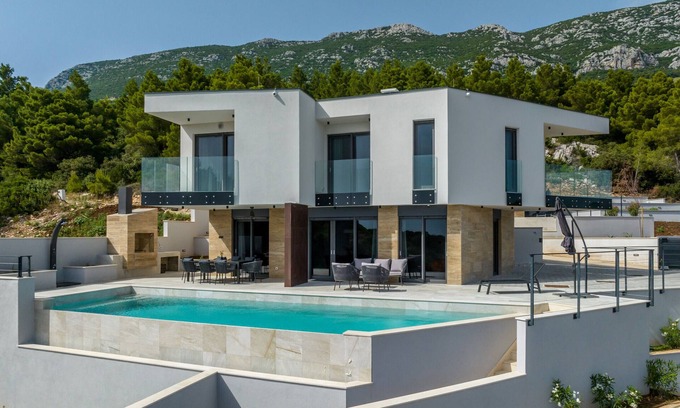 Orebic Villa | Modern villa Luce with sea view in Peljesac
