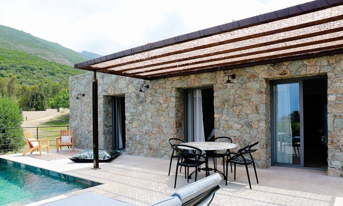 Farinole Villa | Modern villa with private pool in Corsica