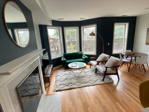 Lakeview House | Modern Wrigley Oasis with Parking!