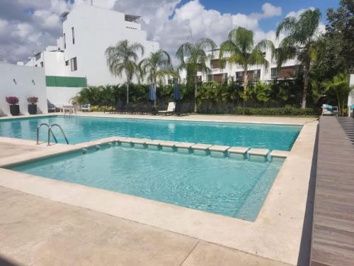 Playa del Carmen House | Moderna Villa 3 pisos condominio Playa del Carmen