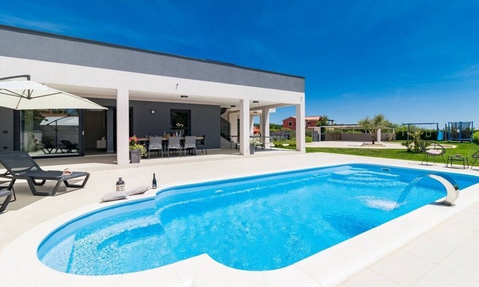 Rebici Villa | Modernly designed villa with private pool can accommodate up to 8 persons.